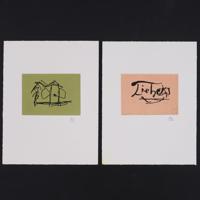 2 Robert Motherwell Etchings CYCLOPS & PHILOLOGY - Sold for $1,152 on 11-15-2025 (Lot 196).jpg